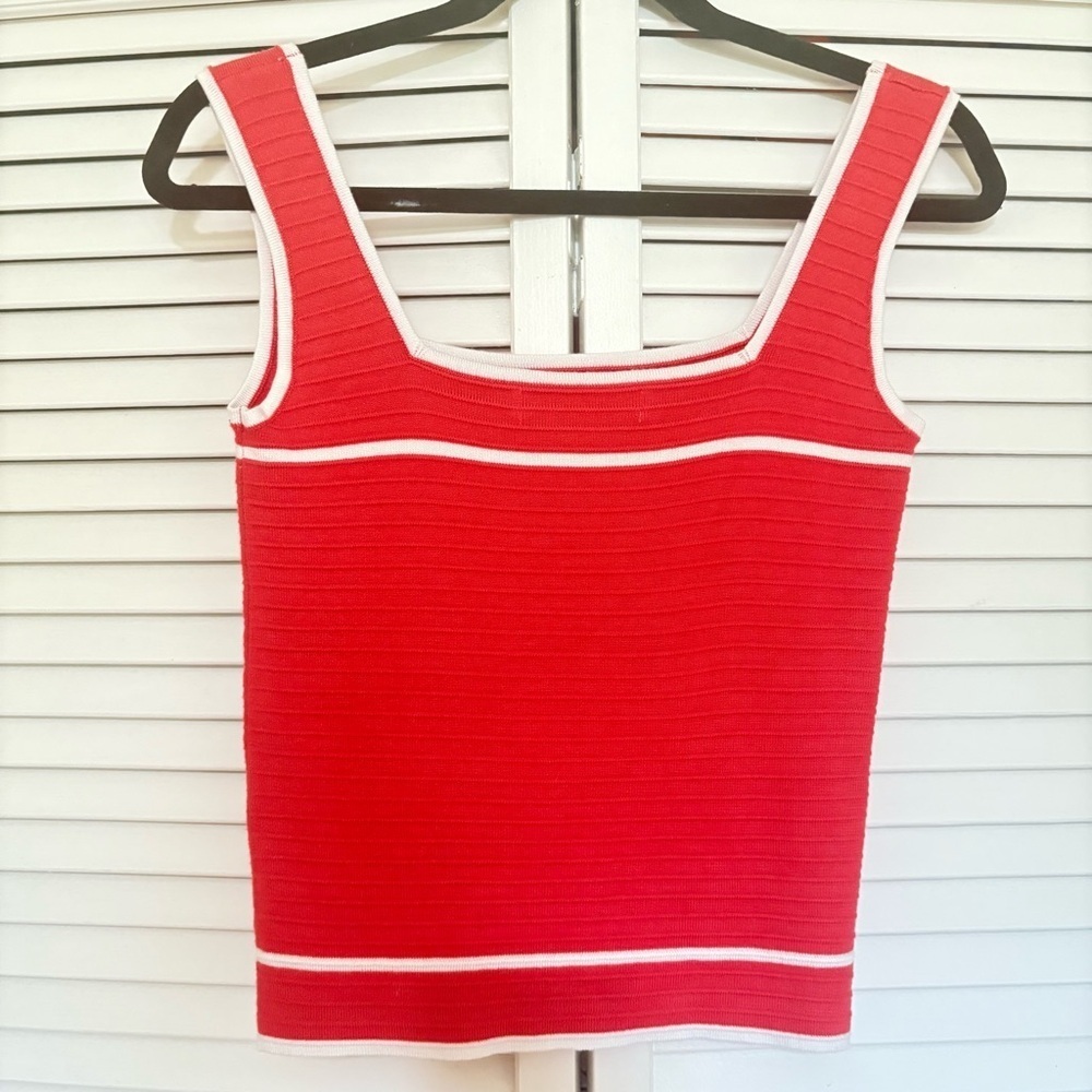 Coal Sleeveless Ribbed Top